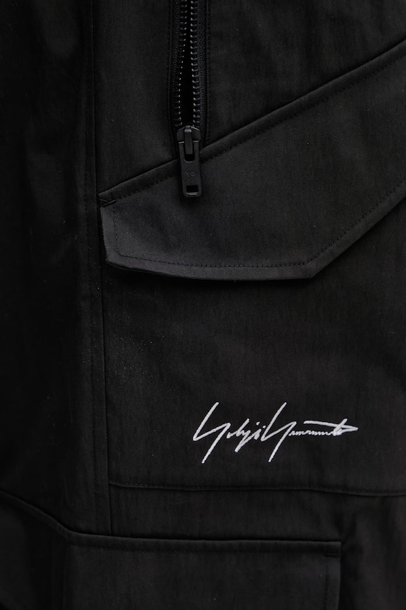 Y-3 x F1 CARGO PANTS pantaloni cargo in cotone da uomo KR2378 nero