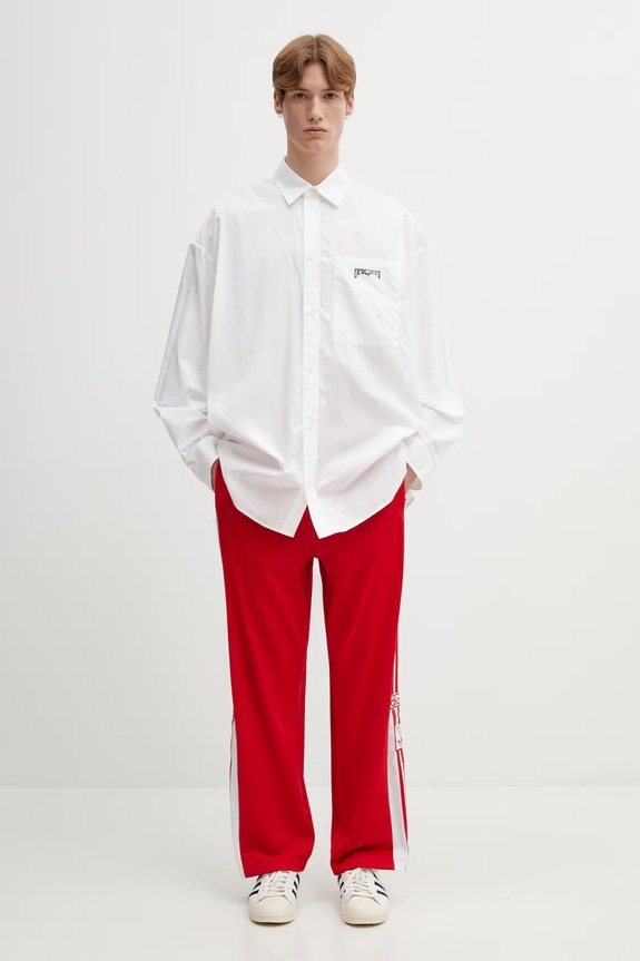 Tepláky adidas Originals ADIBREAK TP KD4093 červená