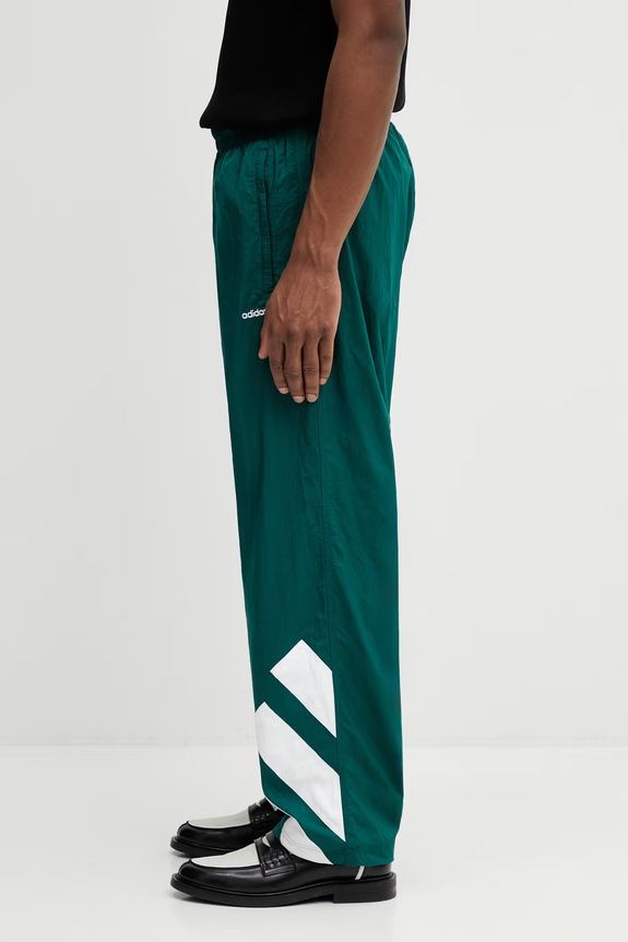 Брюки adidas Originals TRACK PANT прямой зелёный KE0870