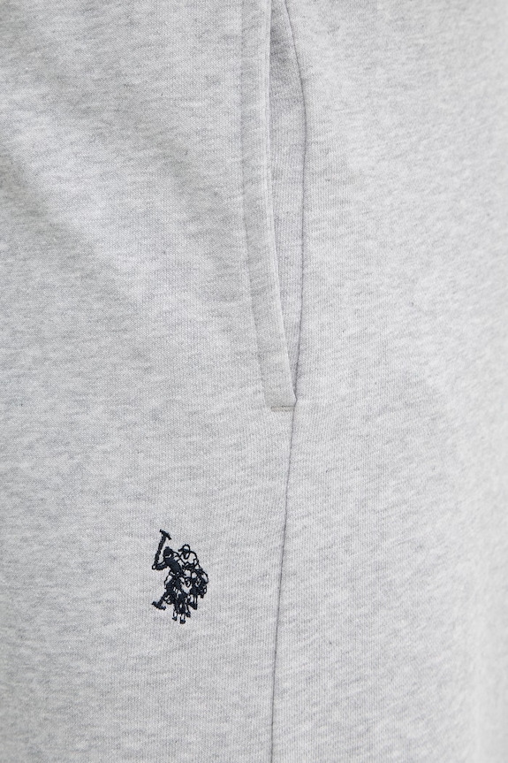 U.S. Polo Assn. spodnie dresowe męskie DHM LB szary MUP4344
