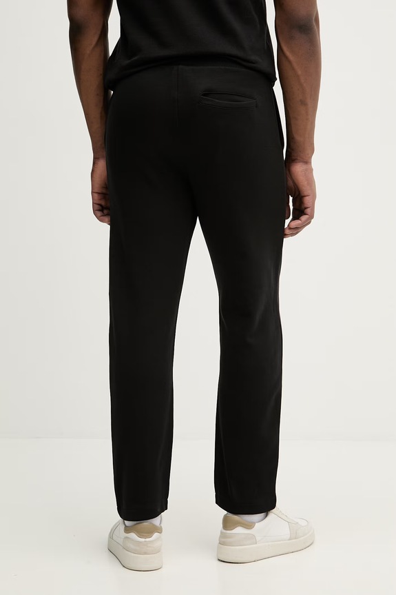 Odjeća Donji dio trenirke U.S. Polo Assn. INTERLOCK PINTUCK JOGGER MUP4661 crna