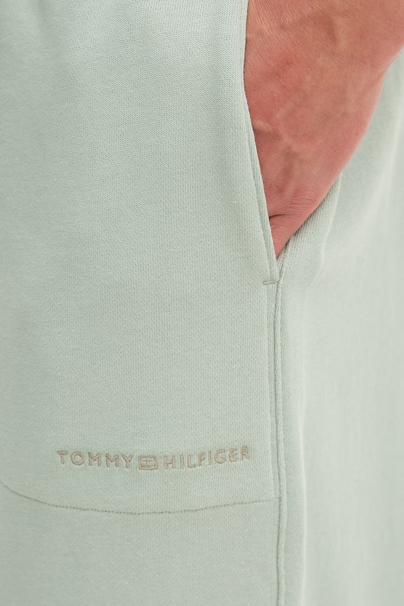 Tommy Hilfiger Παντελόνι επίσημο γυναικείο πράσινο UM0UM03911