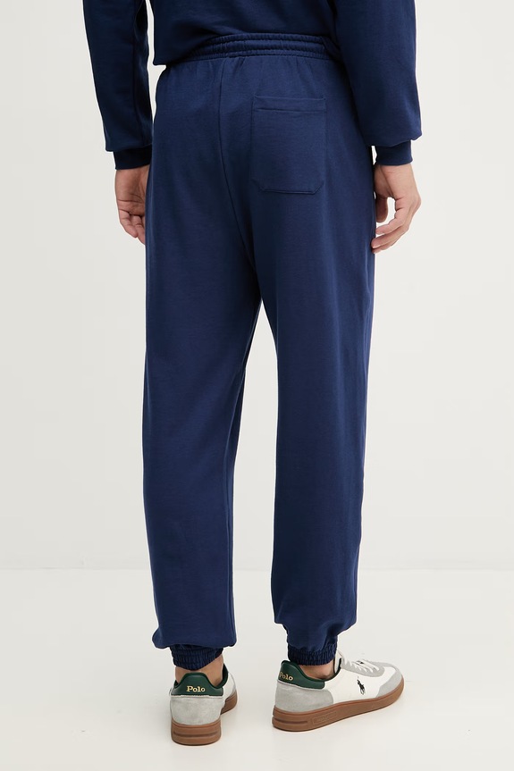 Oblečenie Tommy Hilfiger teplákové nohavice dámske UM0UM03911 tmavomodrá