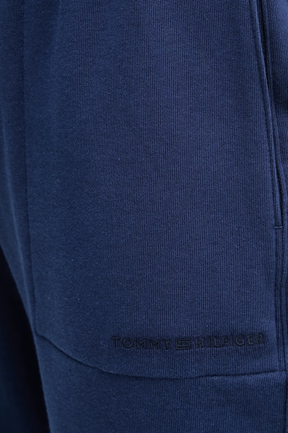 Tommy Hilfiger teplákové nohavice dámske tmavomodrá UM0UM03911