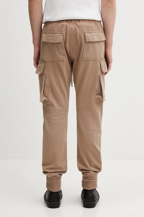Odjeća Hlače Rick Owens DRKSHDW Mastodon Cut DU01F4386.RIG bež