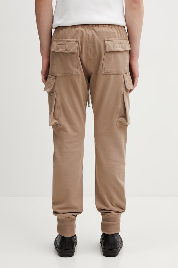 Odjeća Hlače Rick Owens DRKSHDW Mastodon Cut DU01F4386.RIG bež
