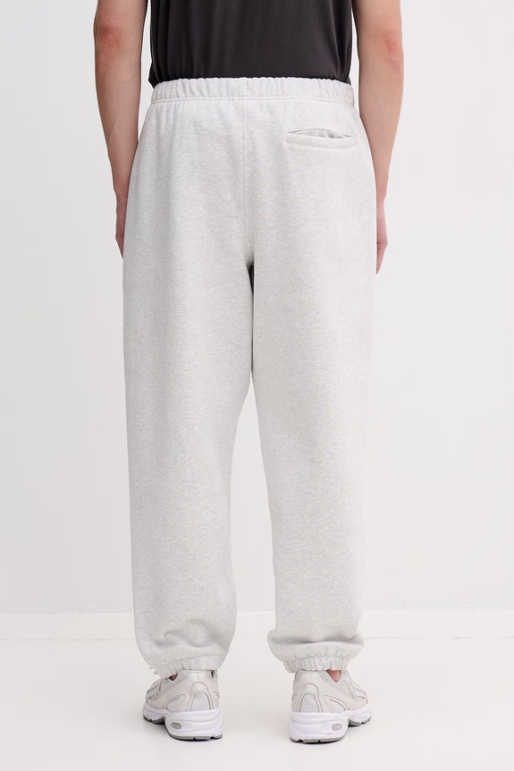 Îmbrăcăminte Vans pantaloni de trening pentru bărbați, din amestec de bumbac Premium LX Fleece VN000T7FRKZ1 gri