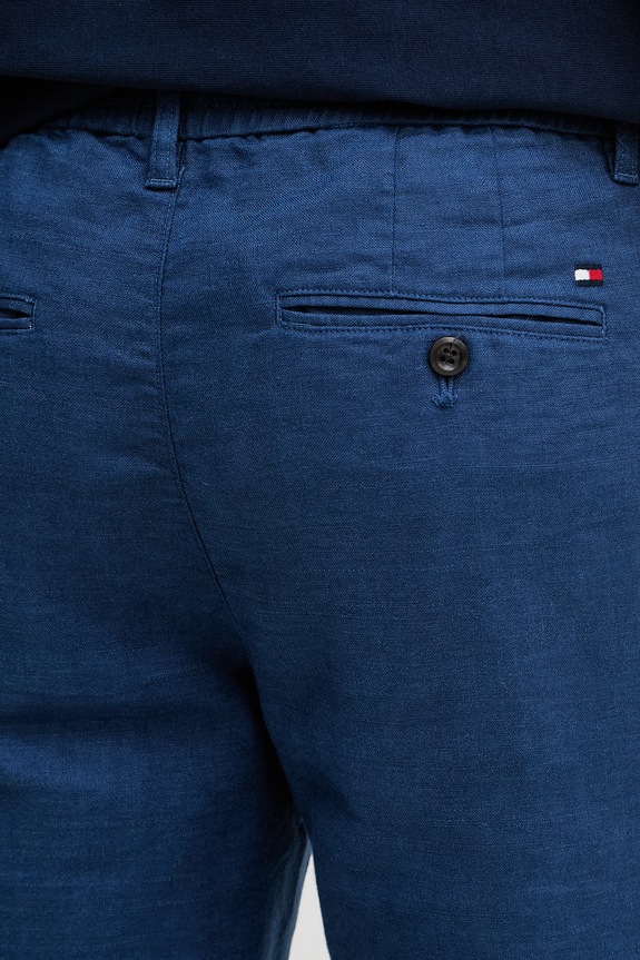 Tommy Hilfiger pantaloni pentru bărbați, cu in bleumarin MW0MW42337