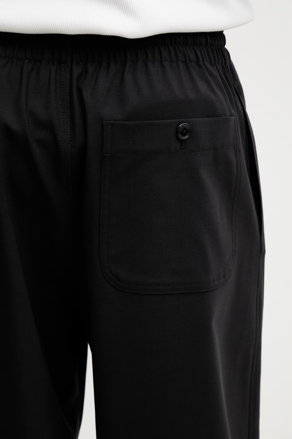 Штани з додаванням вовни Kenzo Jog Pants чорний FF55UP5069RU