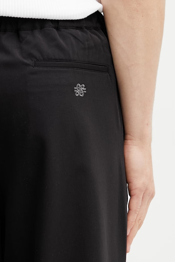 Filling Pieces Drapy Pants nohavice s viskózou pánske čierna 412650501295.130