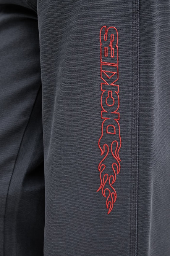 Βαμβακερό παντελόνι Dickies γκρί DK0A89IE0CH1