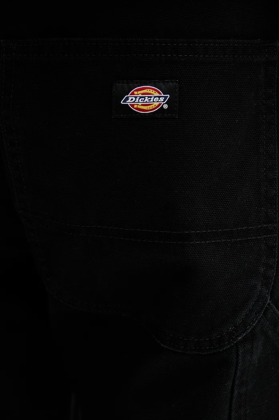 Dickies pantaloni straight pentru bărbați, din bumbac negru DK0A87PDBLK1