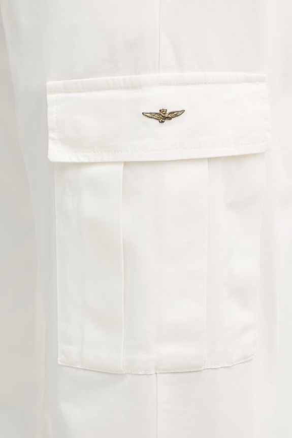 Παντελόνι Aeronautica Militare PA1718UCT04331 μπεζ