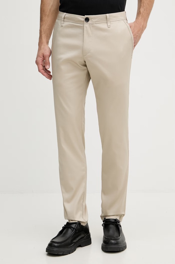 Armani Exchange nohavice slim fit pánske béžová XM001162.AF13236