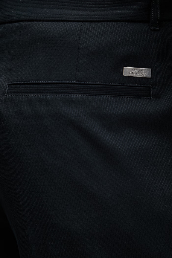 Oblečenie Armani Exchange nohavice pánske XM002091.AF22294 tmavomodrá