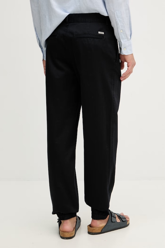 Oblečení Armani Exchange kalhoty pánské bavlněné XM002415.AF22642 námořnická modř