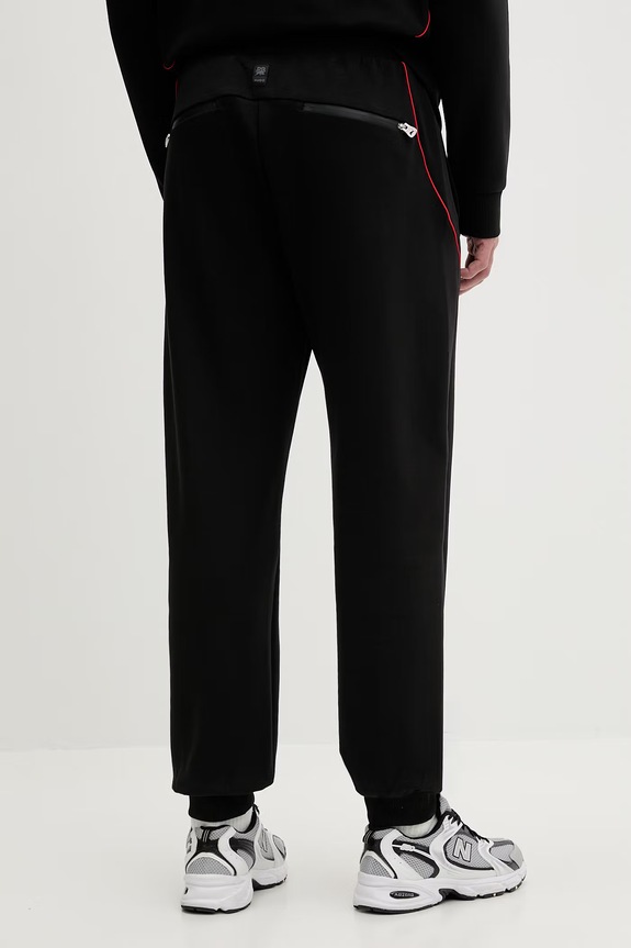 Odzież HUGO spodnie dresowe męskie Dusson_RB 50559707 czarny