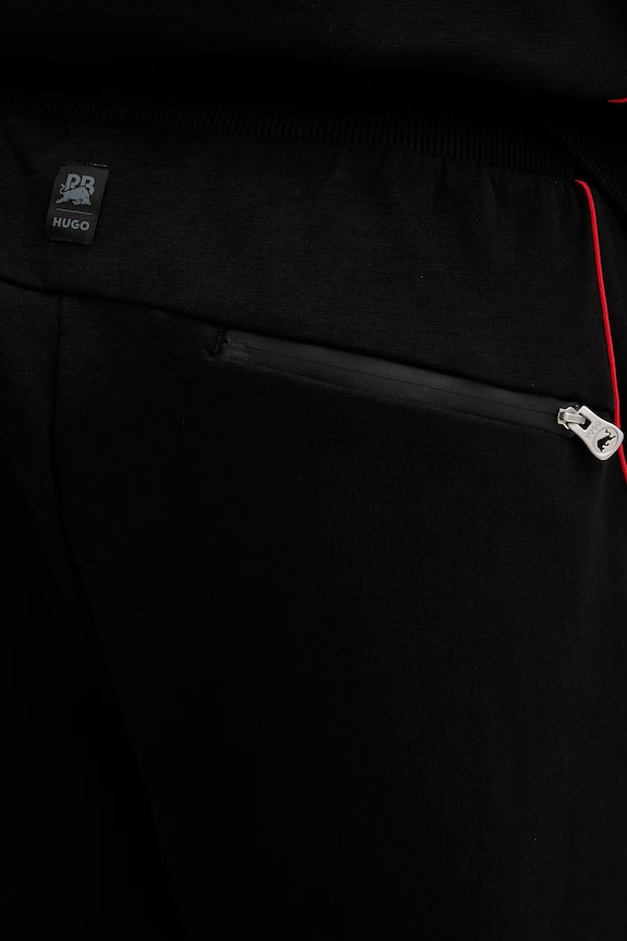 HUGO spodnie dresowe męskie Dusson_RB czarny 50559707