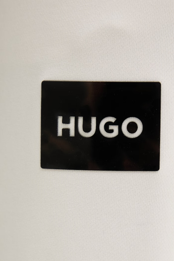 HUGO pantaloni de trening din bumbac Daylony bej 50557453