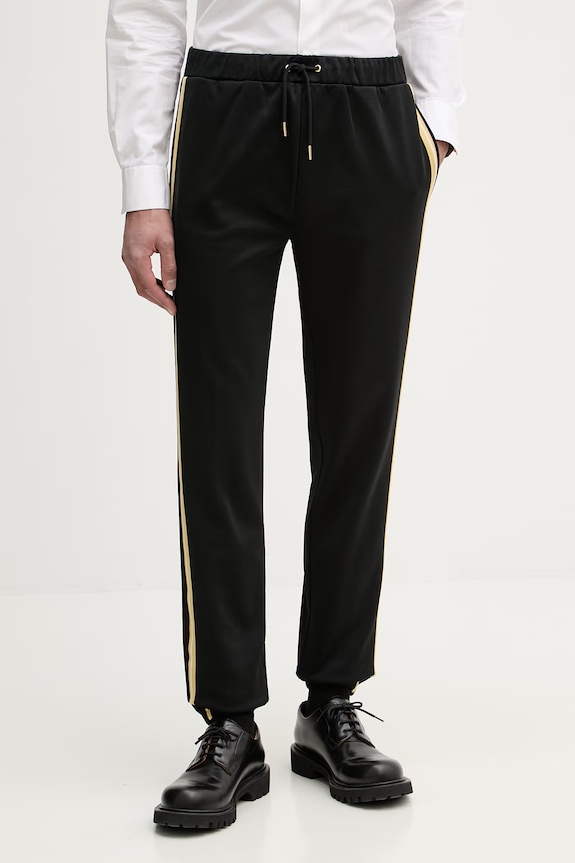 Fred Perry pantaloni de trening pentru bărbați negru T2303