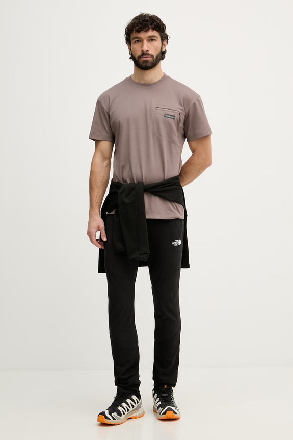 The North Face pantaloni de trekking pentru bărbați Circadian NF0A897NJK31 negru SS26