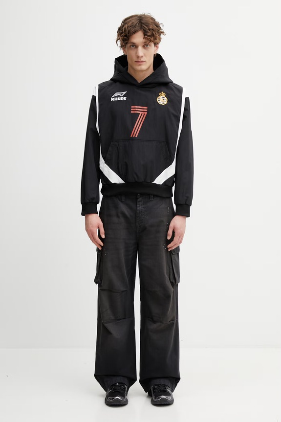 Our Legacy Mount Cargo pantaloni pentru bărbați din bumbac M2264MCJH negru