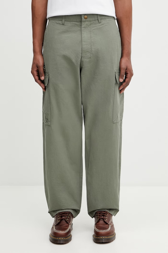 Barbour MTR0798OL52 pantaloni cargo din bumbac pentru bărbați verde MTR0798OL52