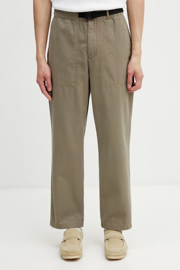 Barbour MTR0802OL72 pantaloni din bumbac pentru bărbați verde MTR0802OL72