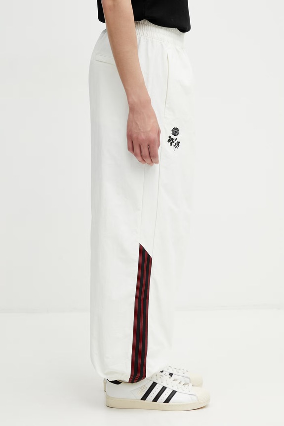 adidas Originals x Willy Chavarria pantaloni de trening pentru bărbați bej KT2617