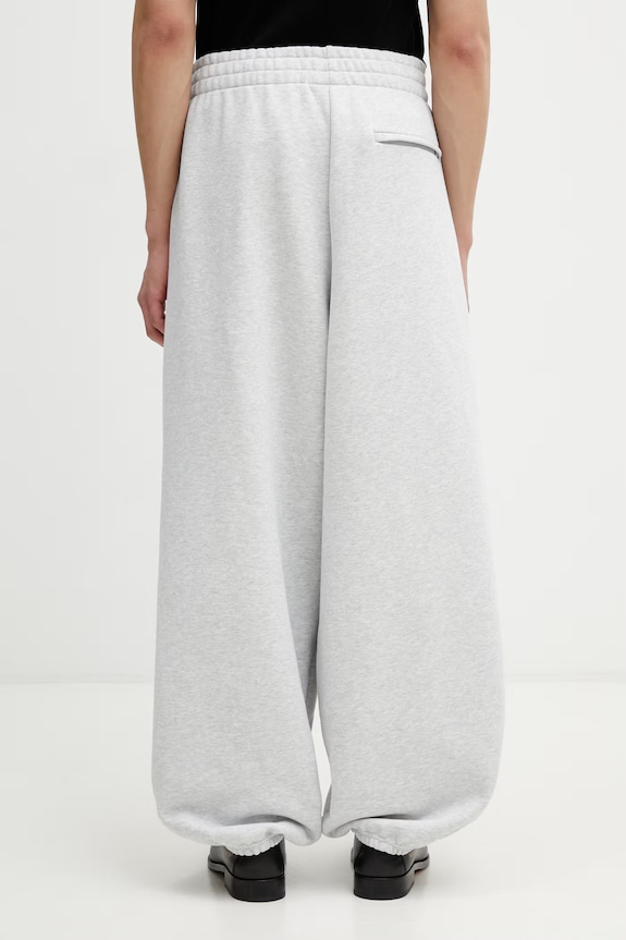 Îmbrăcăminte adidas Originals x Willy Chavarria pantaloni de trening cu bumbac pentru bărbați KV2249 gri