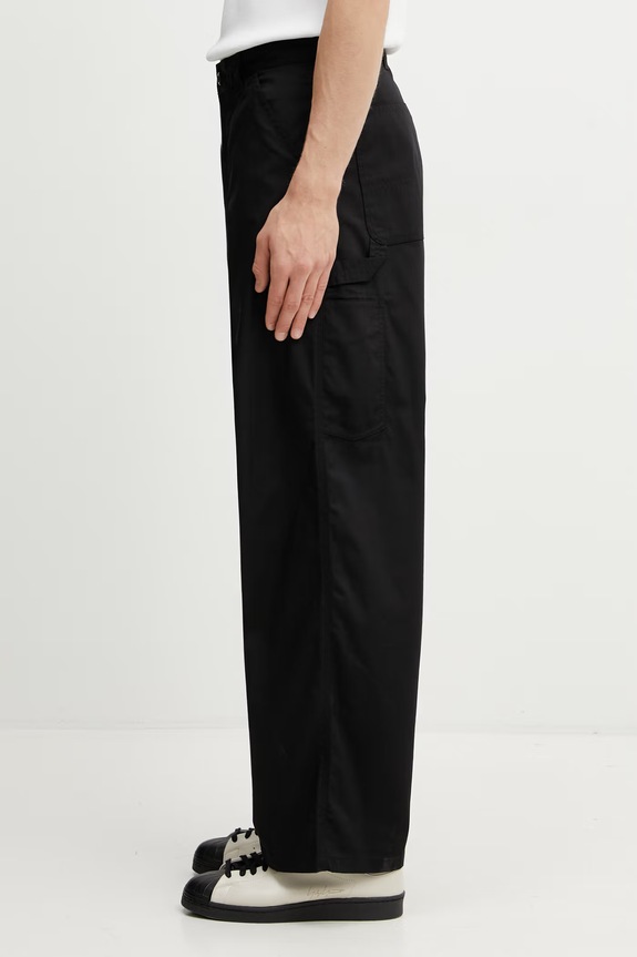 Carhartt WIP Postal Single Knee Pant pantaloni pentru bărbați I036139.89XX negru SS26