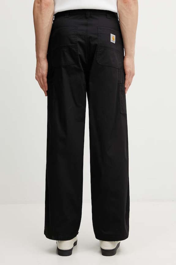 Îmbrăcăminte Carhartt WIP Postal Single Knee Pant pantaloni pentru bărbați I036139.89XX negru