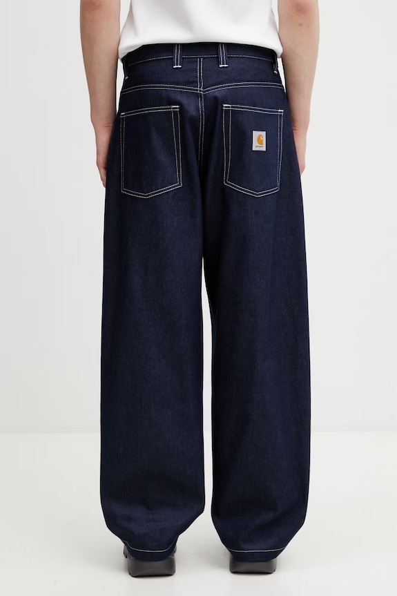 Одяг Carhartt WIP Brandon Pant джинси relaxed fit чоловічі I036544.101 блакитний