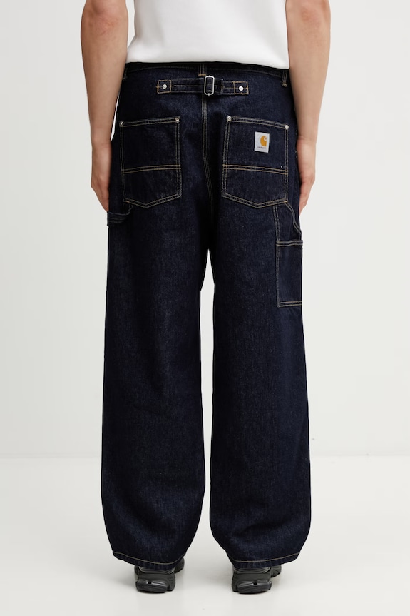 Одежда Carhartt WIP Belmont Pant джинсы loose для мужчин I036591.102 голубой