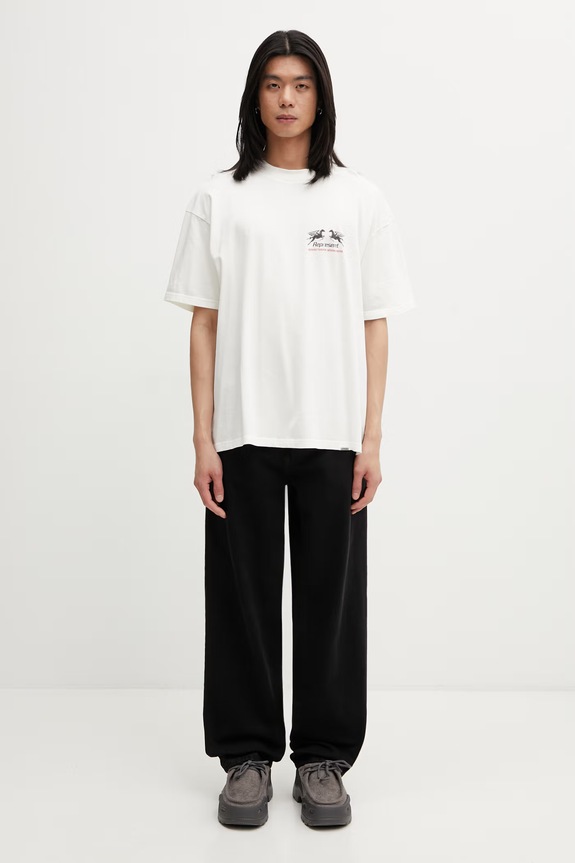 Carhartt WIP Aaron Pant pantaloni din bumbac pentru bărbați I036728.8906 negru