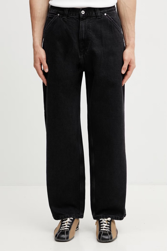 Carhartt WIP Belmont Pant jeansy loose męskie czarny I036591.8906