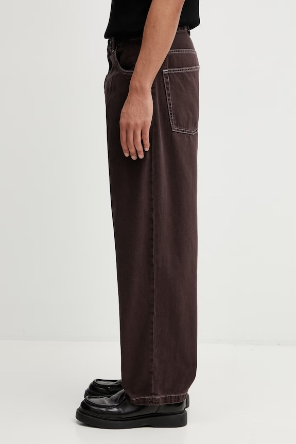 Carhartt WIP Brandon Pant jeansy relaxed fit męskie I034809.3IS4J brązowy SS26
