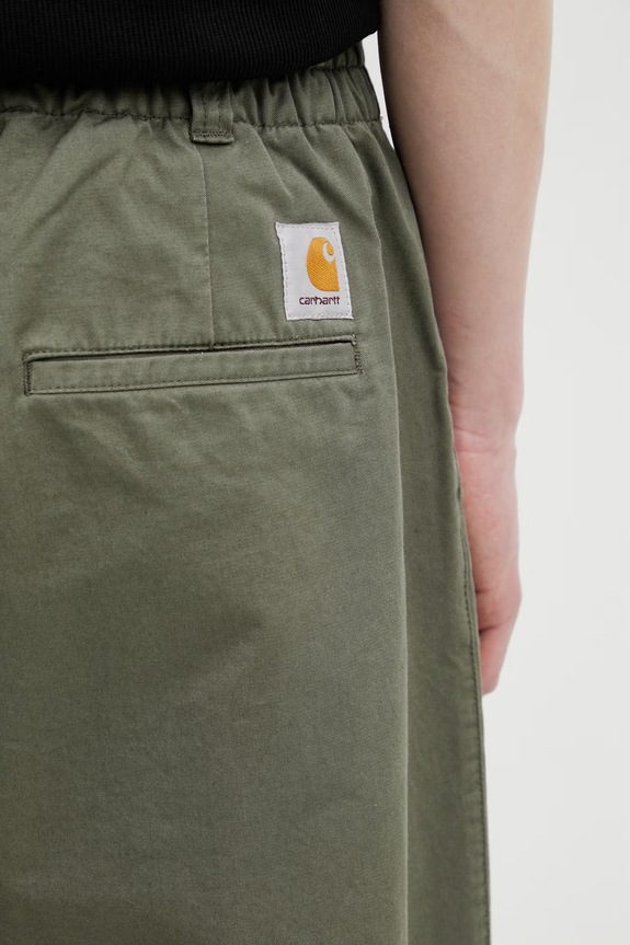 Carhartt WIP Marv Pant pantaloni din bumbac pentru bărbați verde I033129.1106