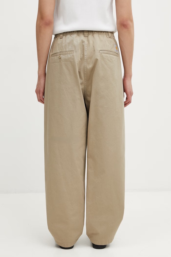 Odzież Carhartt WIP Marv Pant spodnie bawełniane męskie I033129.3IR06 beżowy
