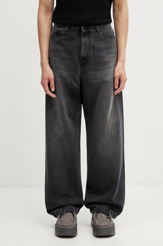 Carhartt WIP Landon Pant blugi relaxed fit pentru bărbați negru I030468.89WJ