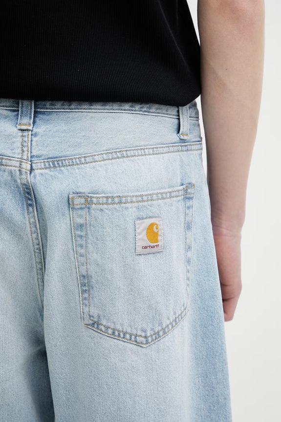 Carhartt WIP Landon Pant blugi relaxed fit pentru bărbați albastru I030468.01WU