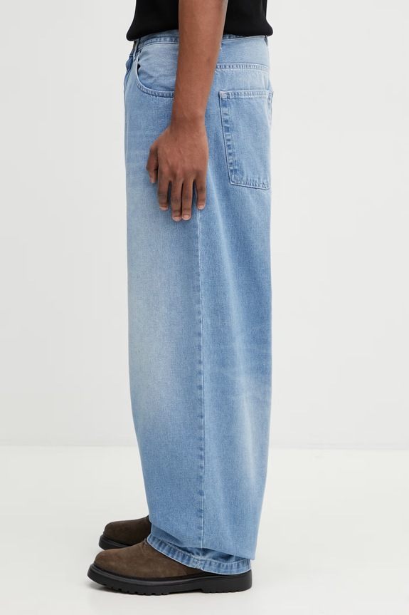 Carhartt WIP Brandon Pant jeansy relaxed fit męskie I036544.01ZO niebieski SS26