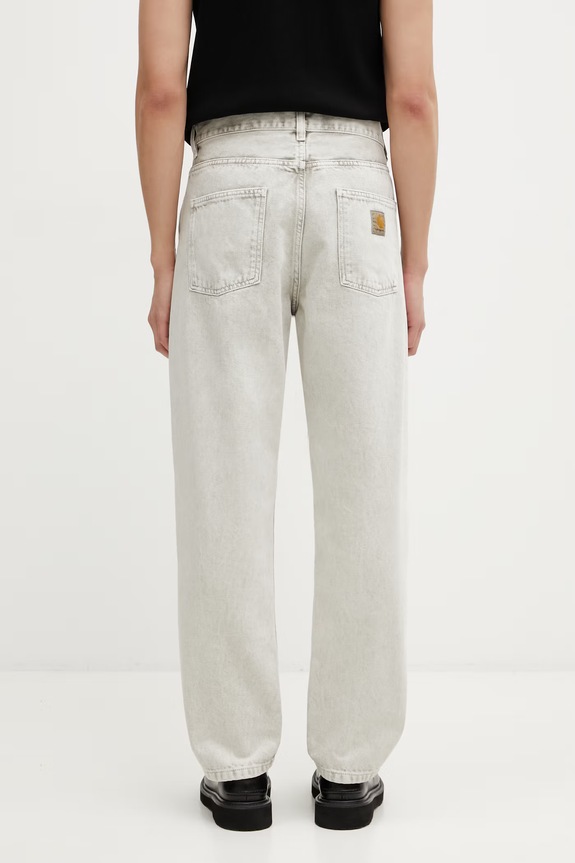Îmbrăcăminte Carhartt WIP Newel Pant blugi regular pentru bărbați I036498.2ZX5F verde