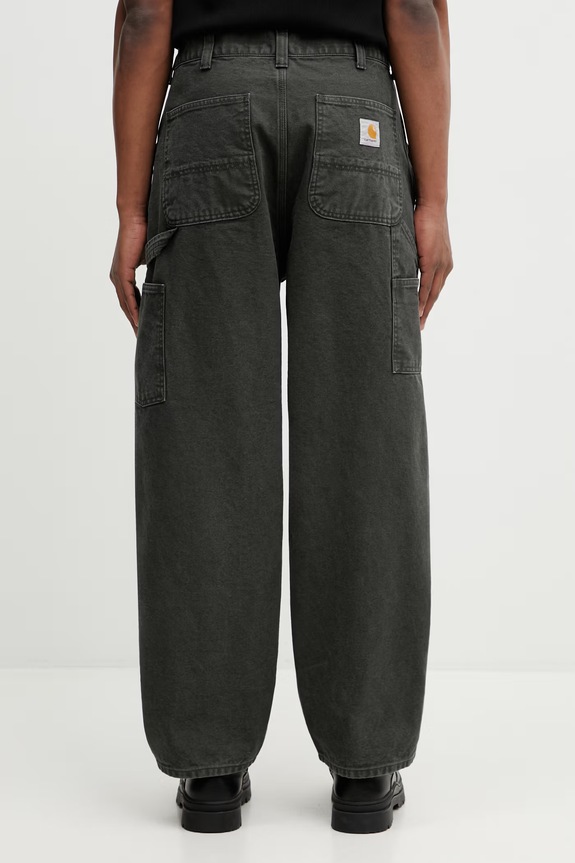 Îmbrăcăminte Carhartt WIP OG Single Knee Pant pantaloni bumbac pentru bărbați I035637.3IQ06 verde