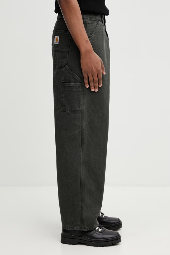 Carhartt WIP OG Single Knee Pant pantaloni bumbac pentru bărbați verde I035637.3IQ06