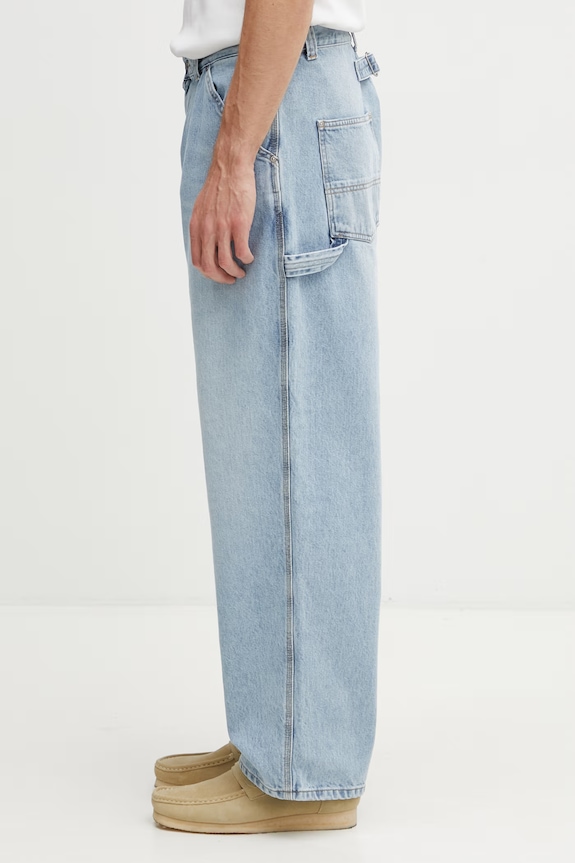 Carhartt WIP Belmont Pant jeans larghi da uomo I036591.01WU blu SS26
