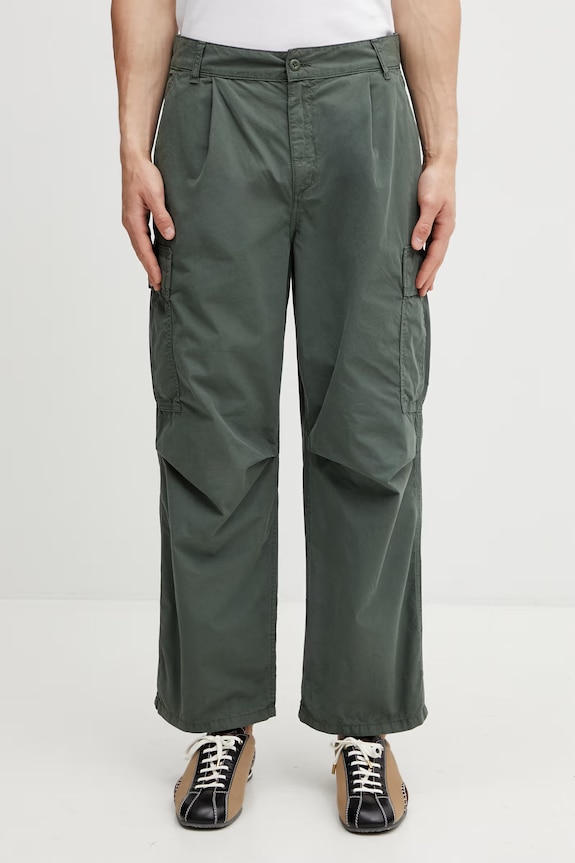 Carhartt WIP Cole Cargo Pant spodnie cargo bawełniane męskie zielony I035565.2ZXGD