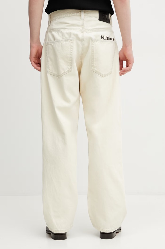Дрехи No Problemo Bleached Bagi дънки relaxed fit мъжки NP3020205 бежов