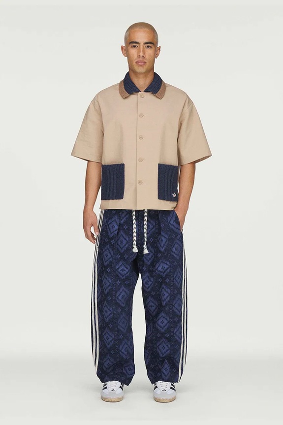 adidas Originals CLOT x adidas by Edison Chen pantaloni pentru bărbați KE7067 violet SS26