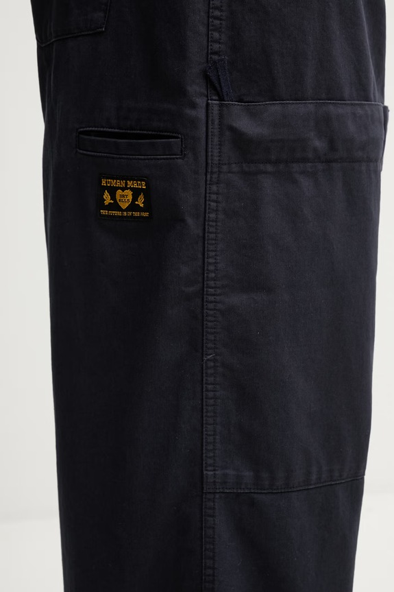 Human Made MENS WOVEN PANTS spodnie bawełniane męskie HM31PT014 granatowy